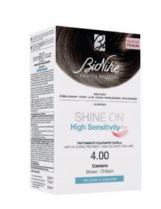 Shine on high sensitivity plus castano 4,00 rivelatore in crema 75 ml + crema colorante 50 ml