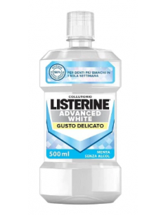 Listerine advanced white gusto delicato 500 ml