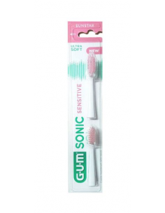 Gum sonic sensitive spazzolino batteria refill