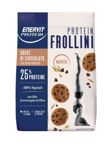 Enervit Protein Frollini Gocce Cioccolato 200g