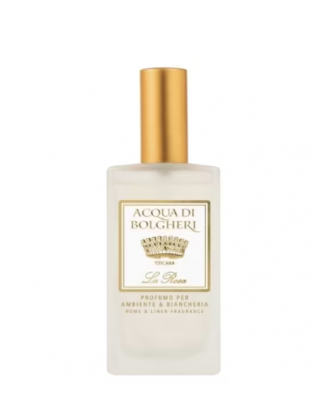 Acqua di bolgheri profuma ambiente biancheria la rosa spray 100 ml