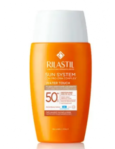 Rilastil Sun System Water Touch Color Fluido Emulsione Solare SPF 50+ Viso 50ml