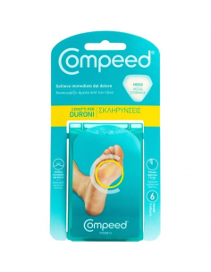 Compeed cerotti per duroni medio 6 pezzi
