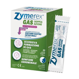 Zymerex gas doppia azione con s+e complex 20 bustine monodose da 2 g