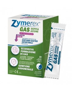 Zymerex gas doppia azione con s+e complex 20 bustine monodose da 2 g