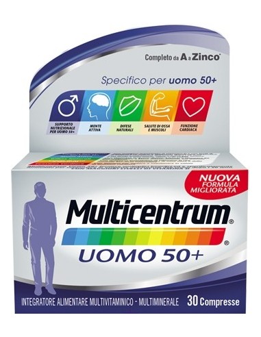 Multicentrum uomo 50+ 30 compresse