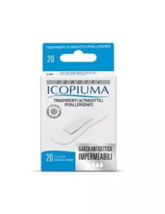 Cerotto icopiuma trasparente medio 20 pezzi