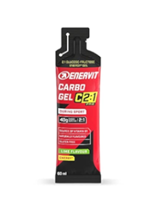 Enervit Carbo Gel C2:1 Pro Gel Energetico 60ml Gusto Lime