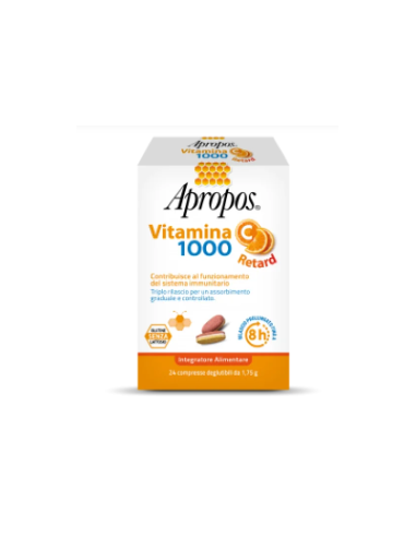 APROPOS VITAMINA C 1000 RETARD 24 COMPRESSE