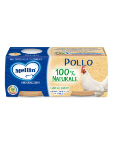 Mellin omogeneizzato pollo 2 x 80 g