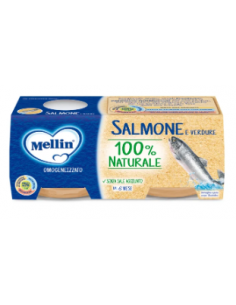 Mellin omogeneizzato salmone 2 x 80 g
