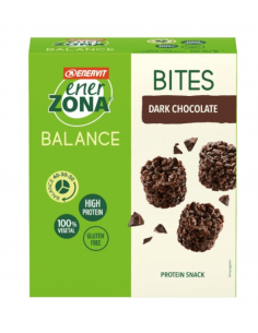 Enerzona minirock snack soia e cioccolato fondente confezione da 5 minipack