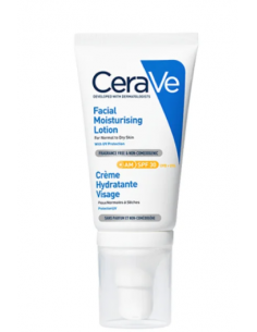 CeraVe Crema Viso Idratante SPF30 24 Ore con Acido Ialuronico 52ml