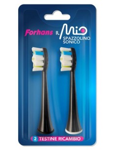 FORHANS ILMIO SPAZZOLINO SONICO 2 TESTINE RICAMBIO