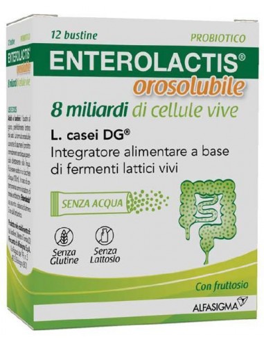 Enterolactis 8 Miliardi 12 Bustine Orosolubili