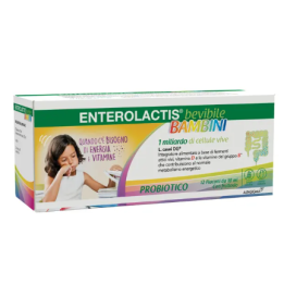 Enterolactis Bevibile Bambini 12 Flaconi 10ml