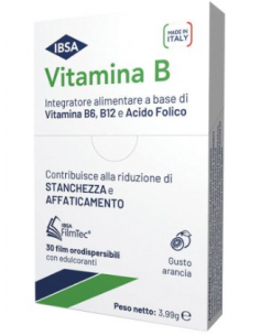 VITAMINA B IBSA 30COMPRESSE FILM ORODISPERSIBILI