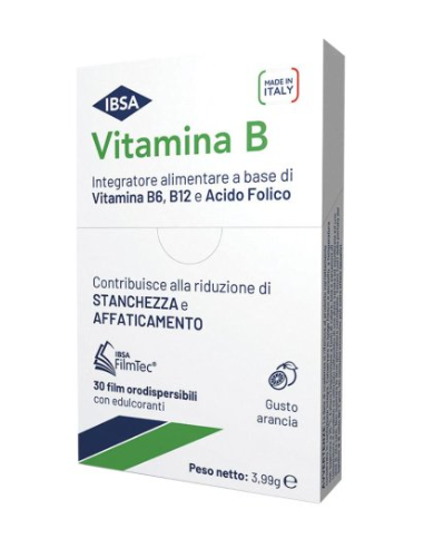 VITAMINA B IBSA 30COMPRESSE FILM ORODISPERSIBILI
