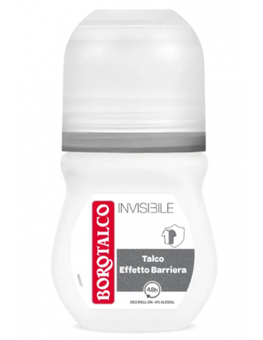 Borotalco Deodorante Roll-On Invisibile Grigio 50ml