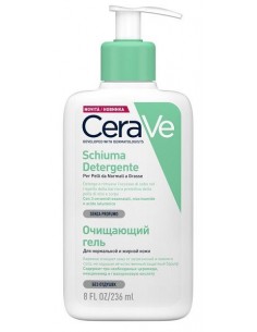 CeraVe Schiuma Detergente Viso Pelle Grassa Seboregolatrice 236 ml