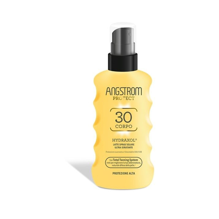 Angstrom Protect Hydraxol Latte Solare Spray Protettivo SPF30 175ml