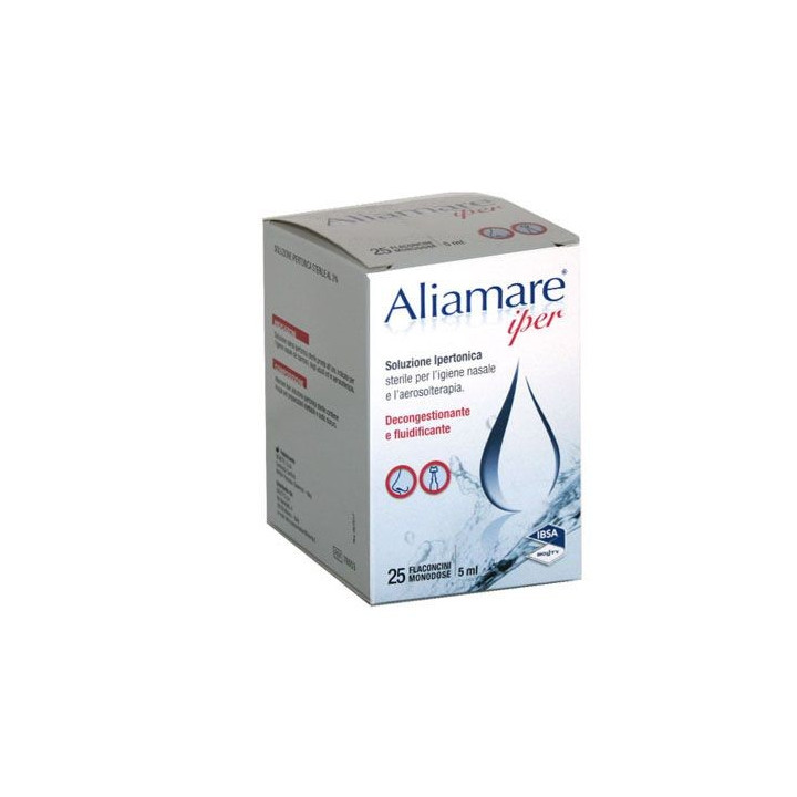 Aliamare 25 Flaconcini Ipertonici da 5 ml