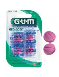 Gum red-cote riv placca 12 pastiglie