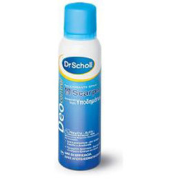 Scholl's fresh step spray deodorante per scarpe che neutralizza il cattivo odore 150ml