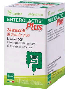 Enterolactis Plus 15 Capsule
