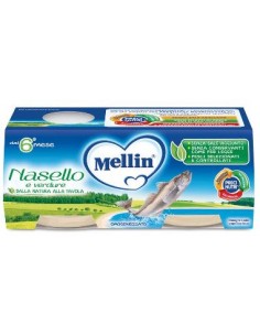 Mellin omogeneizzato nasello 2 x 80 g