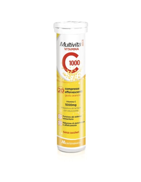 Multivitamix vit c 1000 20 compresse effervescenti
