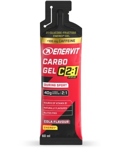Enervit c2 1 Pro Carbo Gel Cola con Caffeina 60 ml