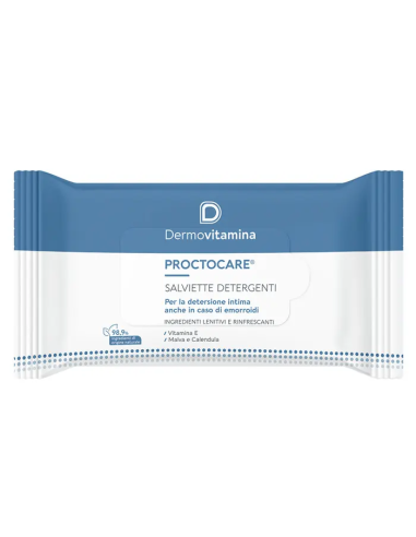 Dermovitamina Proctocare Salviette 15 Pezzi