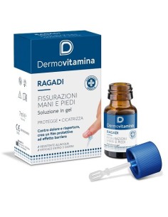 Dermovitamina Ragadi mani e piedi Gel con effetto barriera 7ml