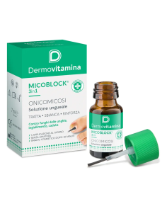Dermovitamina Micoblock Soluzione ungueale per il trattamento e la prevenzione dei funghi delle unghie 7ml