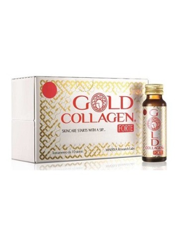 Gold Collagen Forte integratore antietà 10 Flaconi