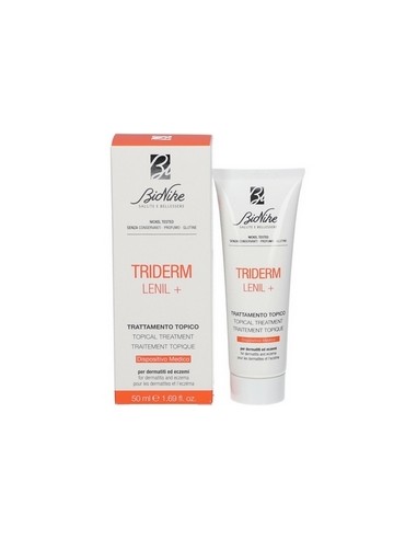 Bionike Triderm lenil+ trattamento topico per dermatiti ed eczemi 50ml