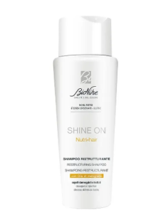 Bionike Shine On nutri hair Shampoo Ristrutturante per capelli danneggiati o trattati 200ml