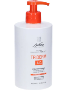 Bionike Triderm A.D. - Crema Detergente Corpo e Capelli, 490ml
