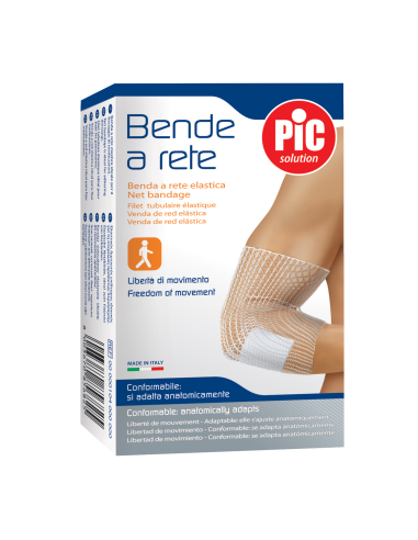 Benda a rete tubolare pic calibro 1 polso/caviglia 3m