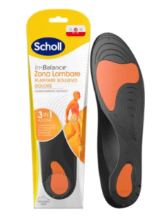 Scholl plantare lombare m 2 pezzi