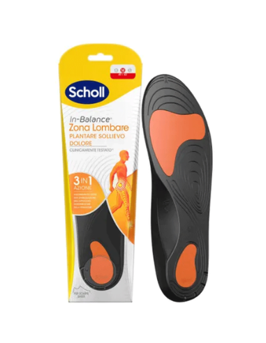 Scholl plantare lombare m 2 pezzi