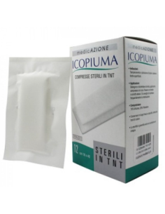 Garza Compressa Sterile Icopiuma in Tessuto Non Tessuto 18x40cm