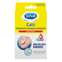 Scholl Trattamento rimozione e protezione 4 cer+ 4 disch
