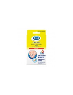 Scholl cerotti calli duri 4 cer+4 disc