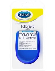Scholl Talloniera in Gel Grande Taglia 41-46, 1 paio
