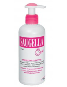 Saugella Girl Dermoliquido Detergente Intimo Delicato 200ml