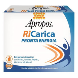 Apropos - Ricarica Integratore Pronta Energia Confezione 12 Bustine