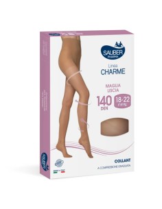 Sauber 140 Collant Classico Maglia Liscia Nero 2