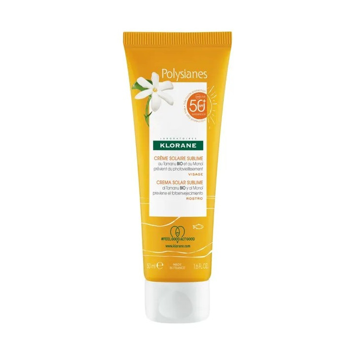 Klorane Polysianes Crema Solare Sublime SPF 50+ 50ml